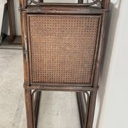 Etagere et commode en rotin