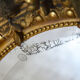 Mirror oval medallion 19th 90x61cm style Louis XVI