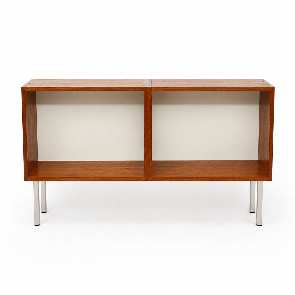 Vintage open bookcase / sideboard from the 1960s