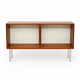 Vintage open bookcase / sideboard from the 1960s