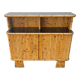 Vintage rattan bamboo bar from the 60s