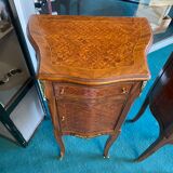 Pair of inlaid bedsides