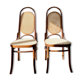 Pair of chairs Thonet 17 reissue FMG