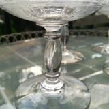 Old champagne glasses
