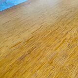 Vintage Scandinavian style oak chest of drawers circa 70's