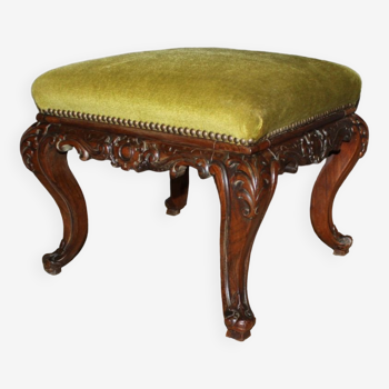 Tabouret d'époque Napoléon III en Palissandre fin XIXème