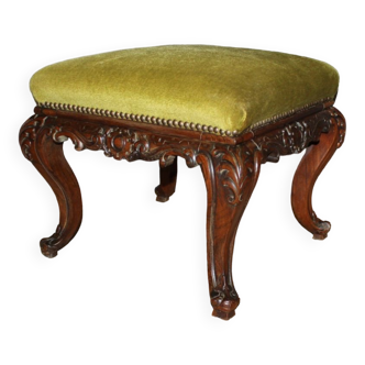 Tabouret d'époque Napoléon III en Palissandre fin XIXème