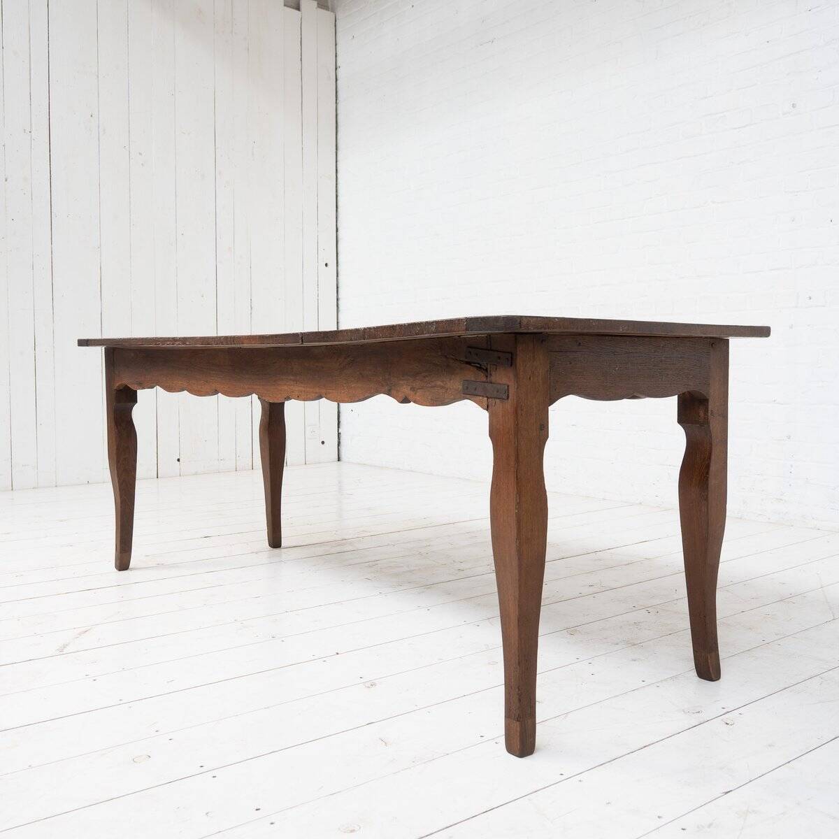 Table en chêne français antique, 1780