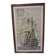 Drawing of an 18th-century ship, enhanced impression with gouache, Durand-Chapron.