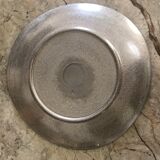 Matching biscuit earthenware dish and tile