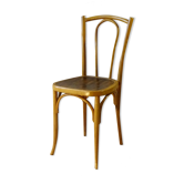 Chaise de bistrot Japy N°56,1925 assise bois