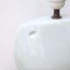 Freeform porcelain lamp from Virebent, 70s