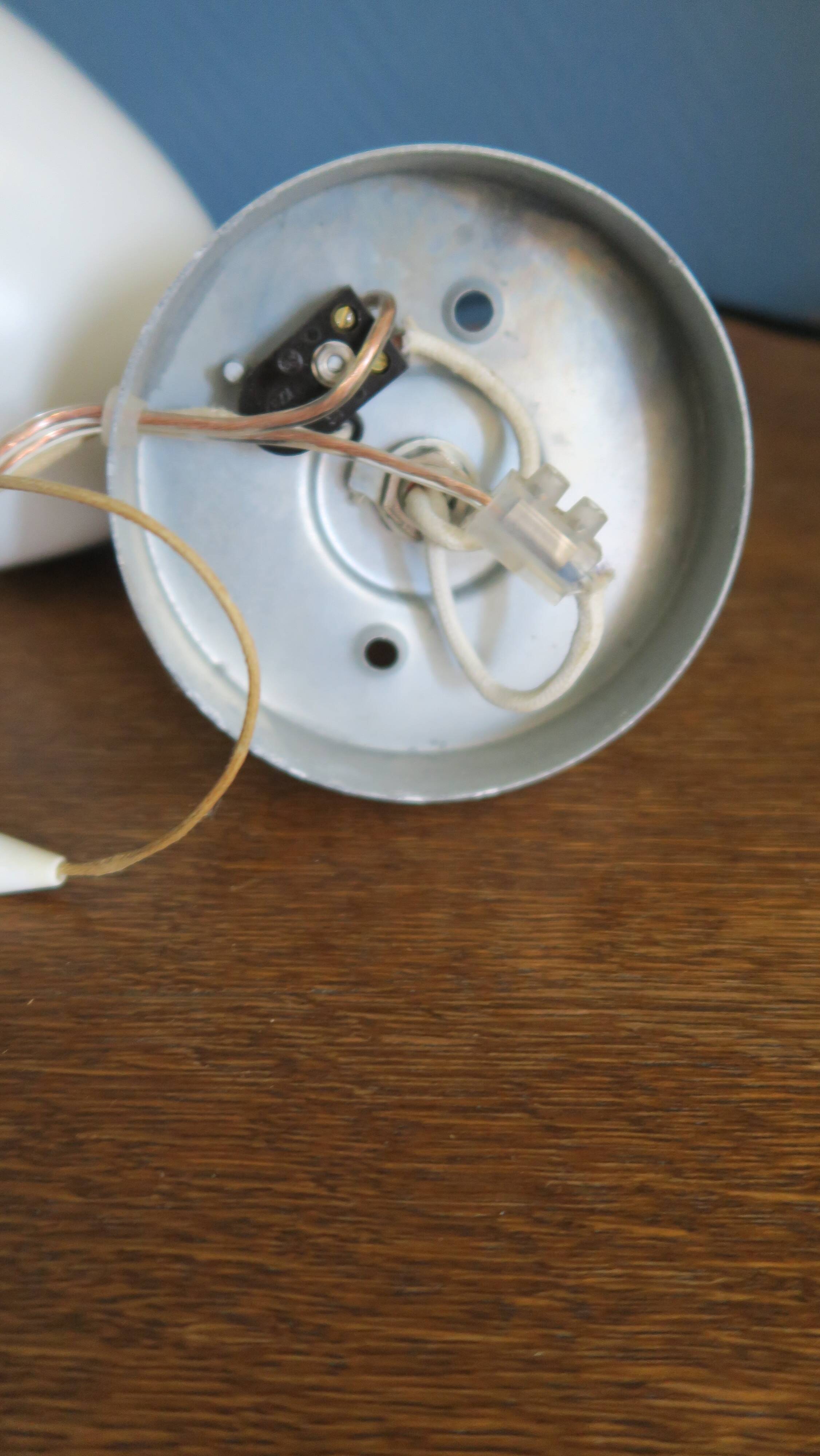 2 Philips wall sconces, 1960s-70s