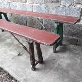 Pair of folding benches