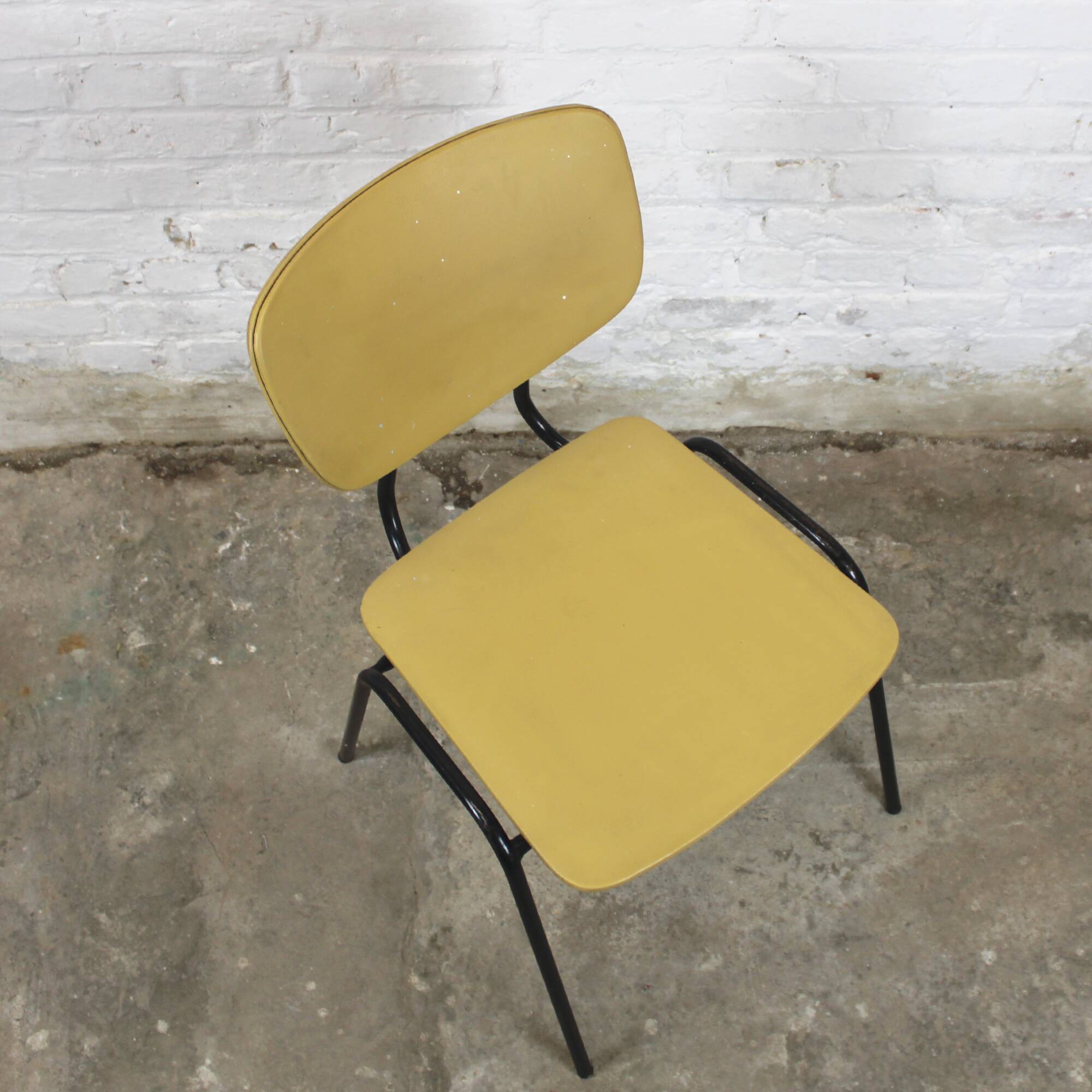 Vintage "CM garnie" chair by Pierre Guariche for Meurop