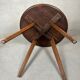 Vintage 'japandi' side table – oak