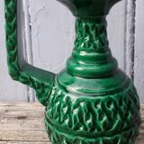 Green vallauris pitcher