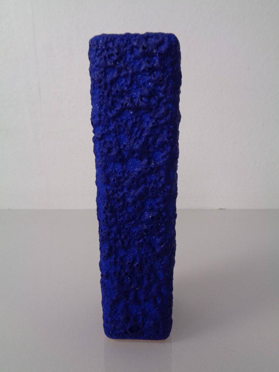 Purple and Blue Studio Ceramic Vase, Germany, 1960s