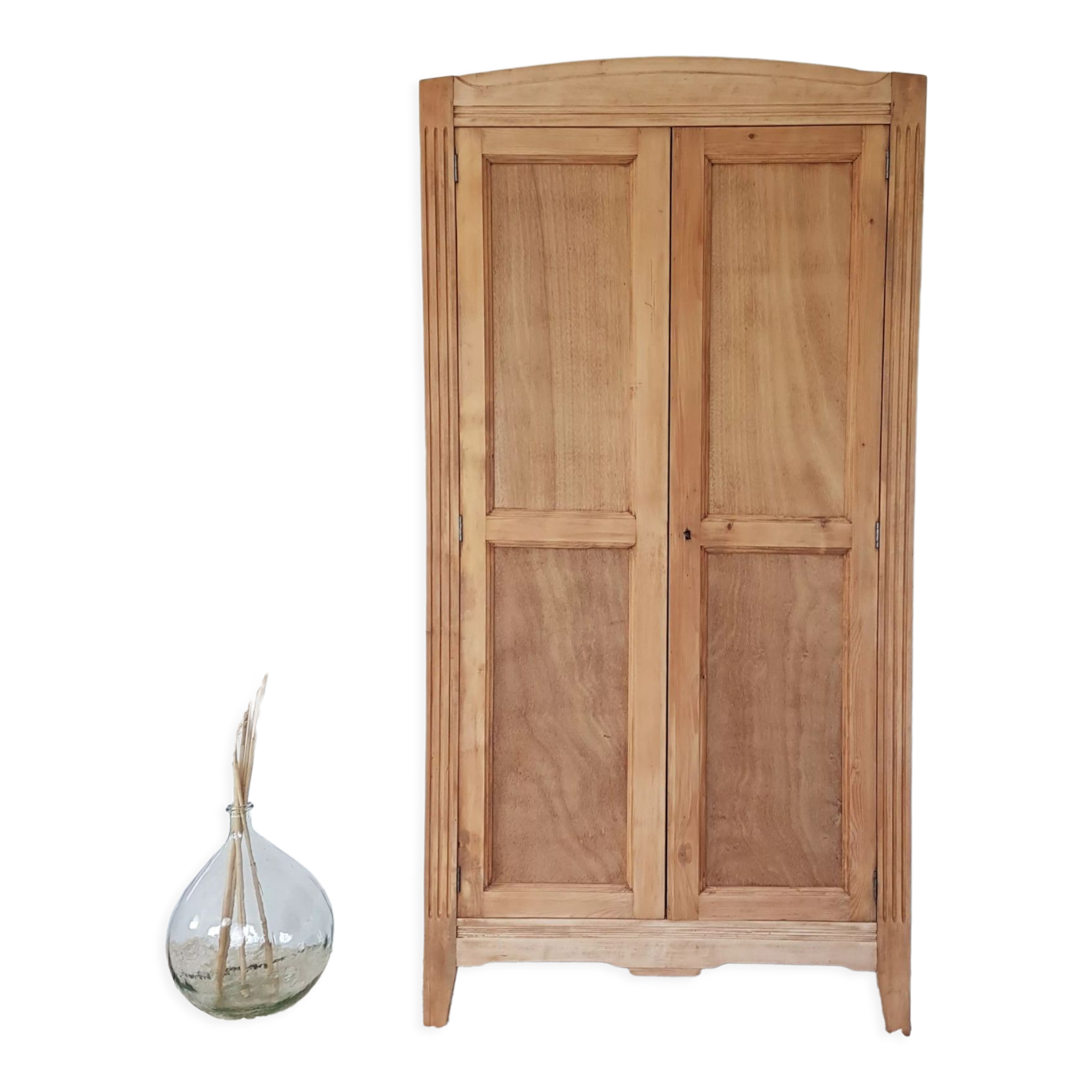 Renovated wooden wardrobe