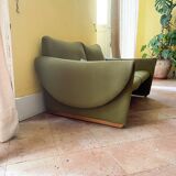 Set of a sofa and 2 armchairs