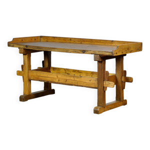 Table de travail en chêne - vers 1900