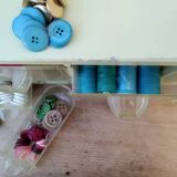 Storage unit with lockers brand PlexiBronze - 1950s