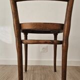 Vintage Thonet chair, wood and caning, no. 221.