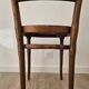 Vintage Thonet chair, wood and caning, no. 221.