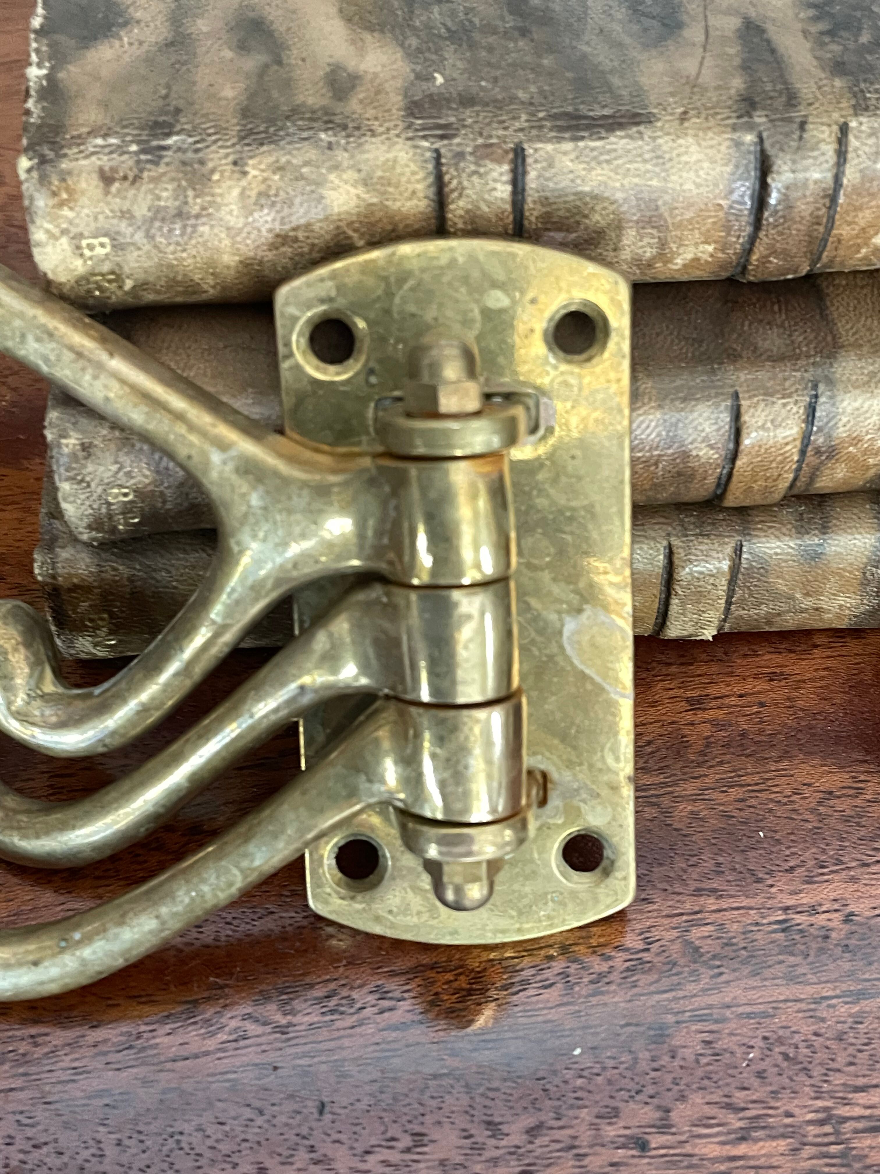 Old brass boat hook