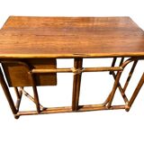 Rattan desk