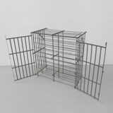 Steel wine rack for 200 bottles