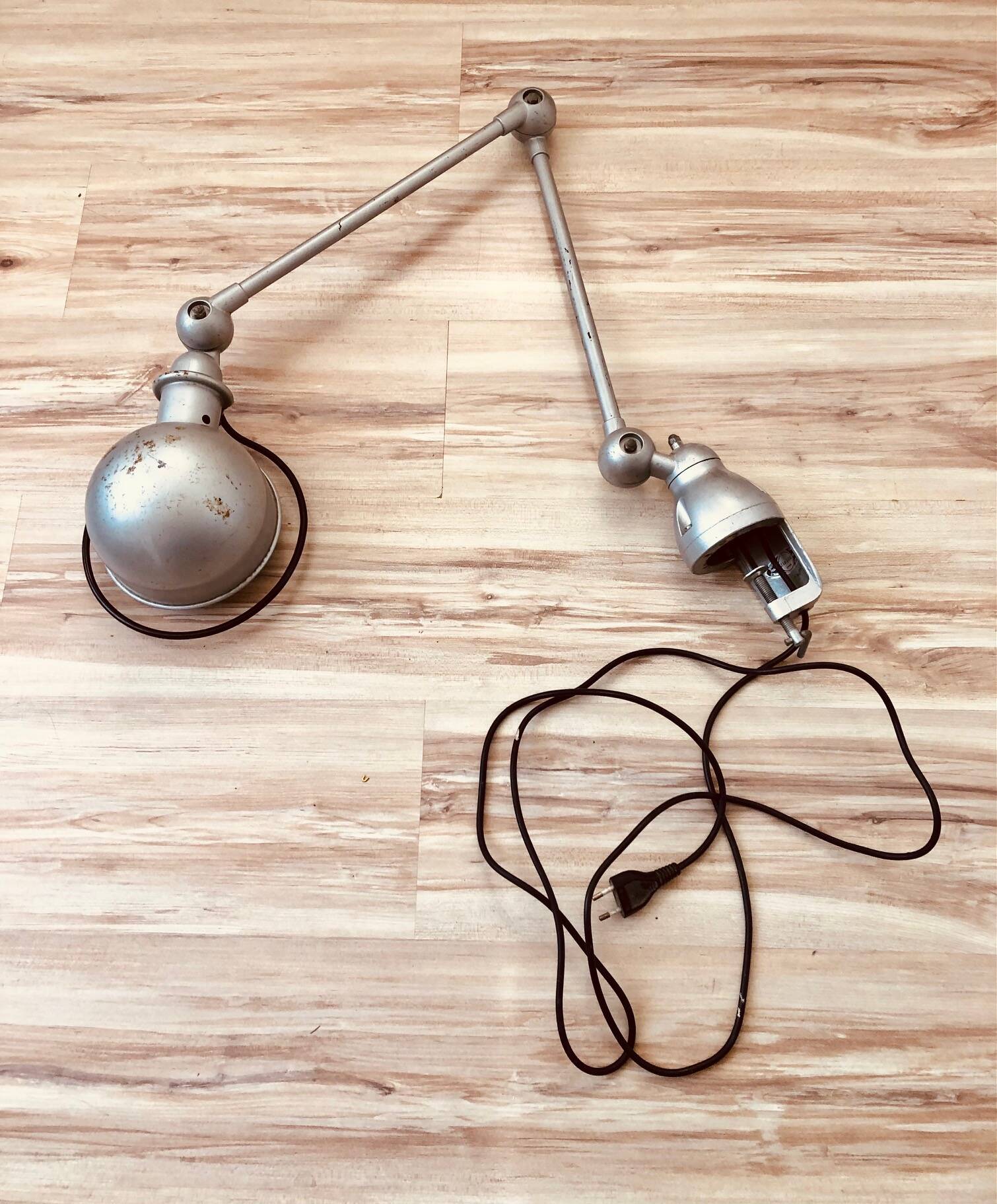 Old JIELDE workshop lamp