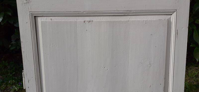 Small 18th century cupboard door h171.5x87.5cm old