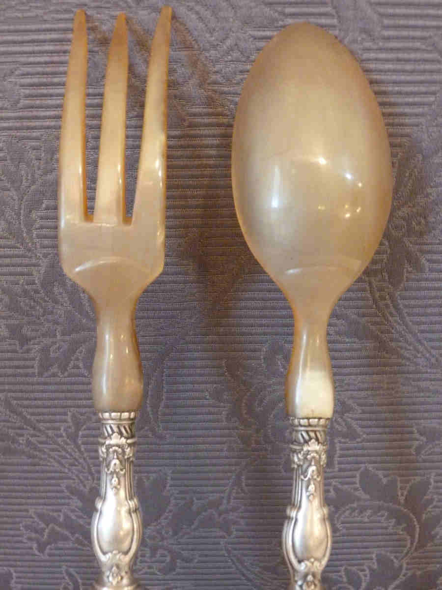 Package covered filled silver salad