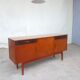Vtg Mid Century 50s Sideboard Cocktail Drinks Cabinet Italian Design Retro