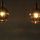 Pair of Lamps by Glashütte Limburg, Germany 1970s