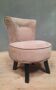 Velvet dressing table chair