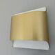 Pair of wall lights "Staff" in golden brass, 70's