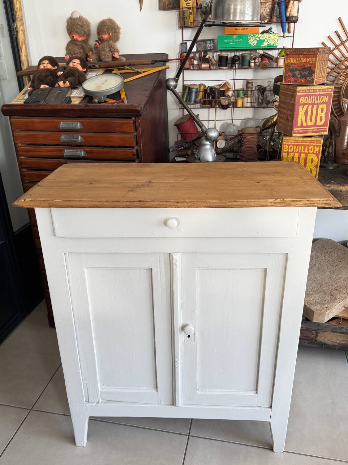 Antique vintage Parisian sideboard