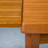 Mid-century danish teak dining table, 1970