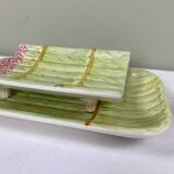 Plats de service à asperges