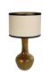 Lamp in Tamegroute shades of ochre.