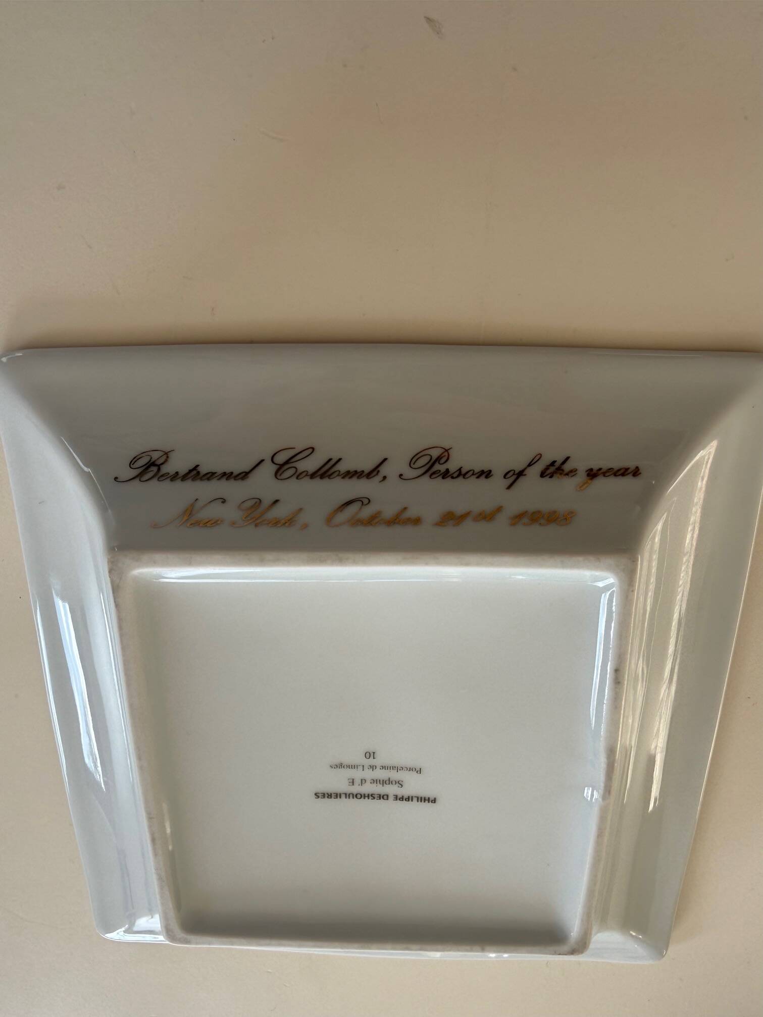 Ashtray philippe deshoulieres