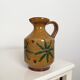 Ceramic vase, mustard
