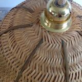 Rattan flower hanging