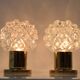Pair of Design Table or Wall Lamps by Preciosa, Kamenicky Senov, Czechoslovakia, 1960's.