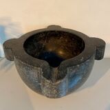 Black marble mortar