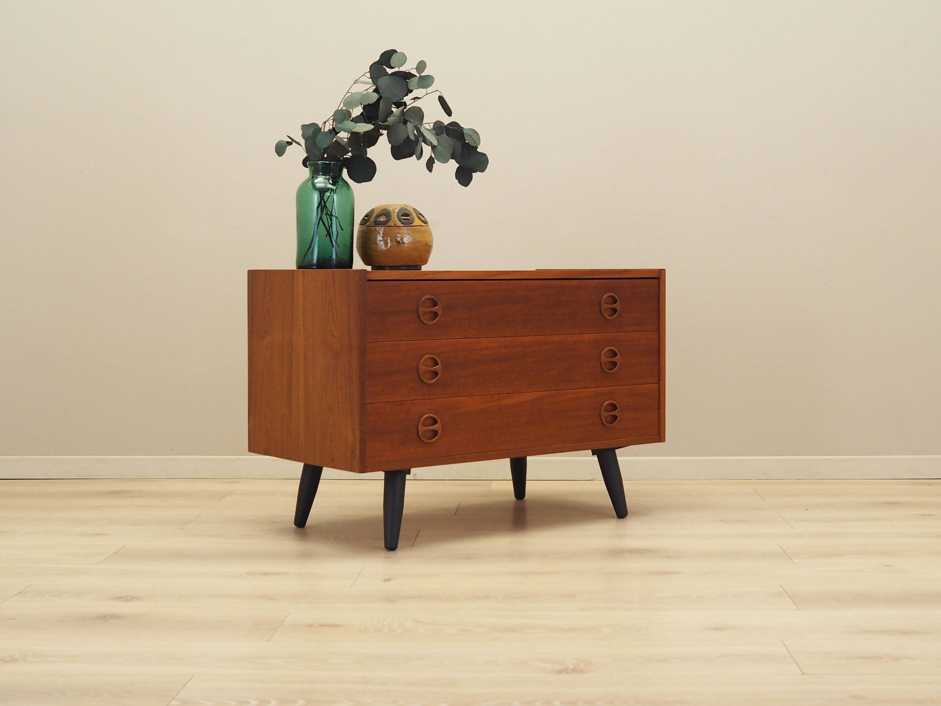 Teak chest of drawers, Danish design, 1960s, production: Denmark