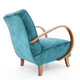 1950s Jindrich Halabala Restored Armchair, Czechoslovakia