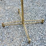 Valet de chambre of the 50s in gilded brass and wood